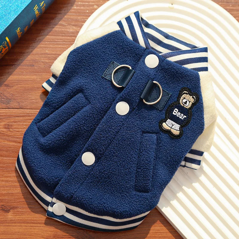 អាវធំ Varsity Fleece TeddyBear