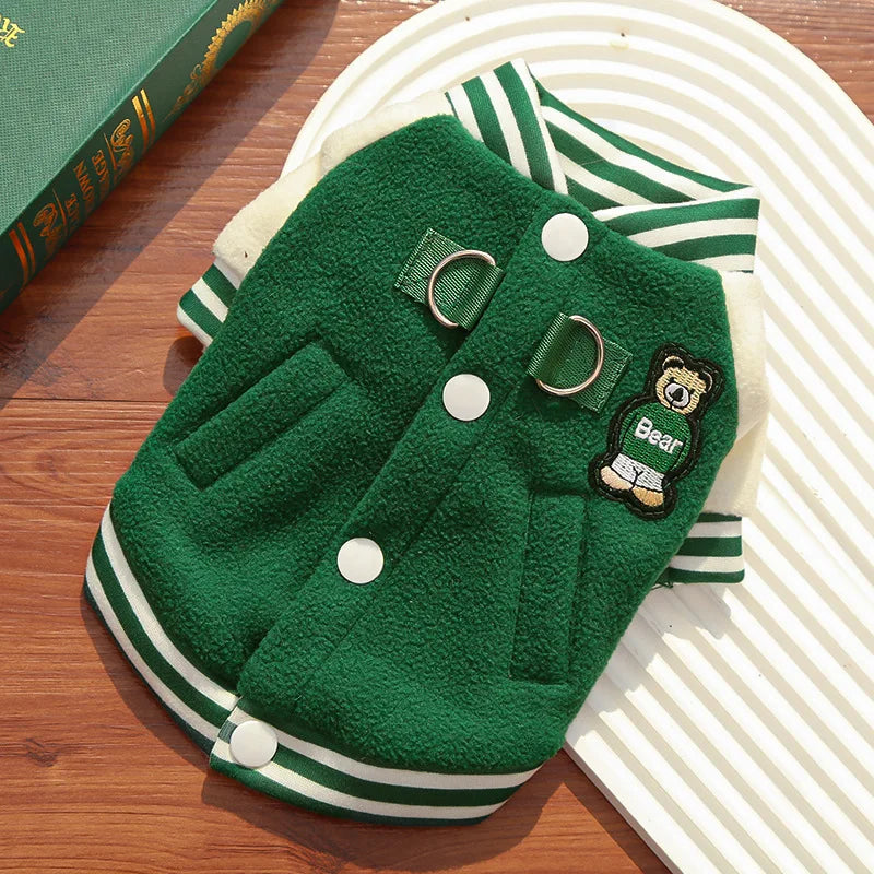 អាវធំ Varsity Fleece TeddyBear