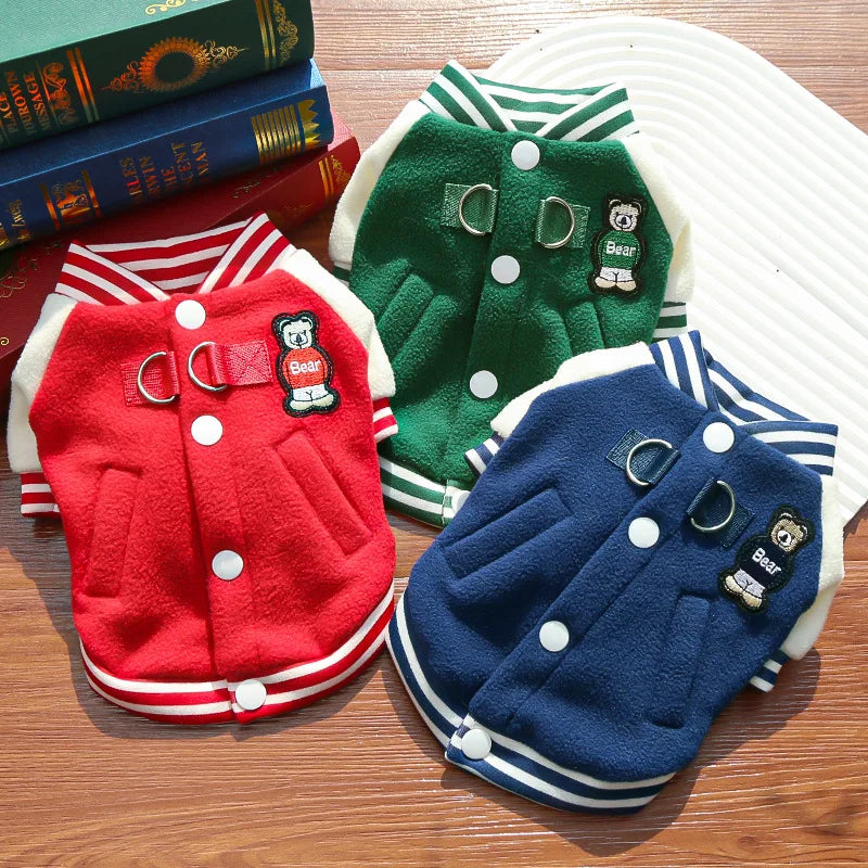 អាវធំ Varsity Fleece TeddyBear