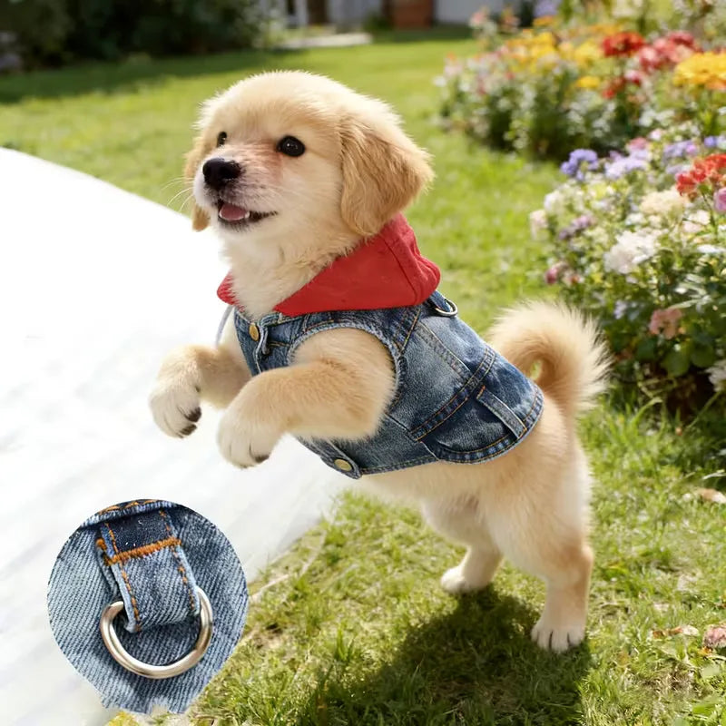 デニム ディーバ/ドン フード付きジャケット