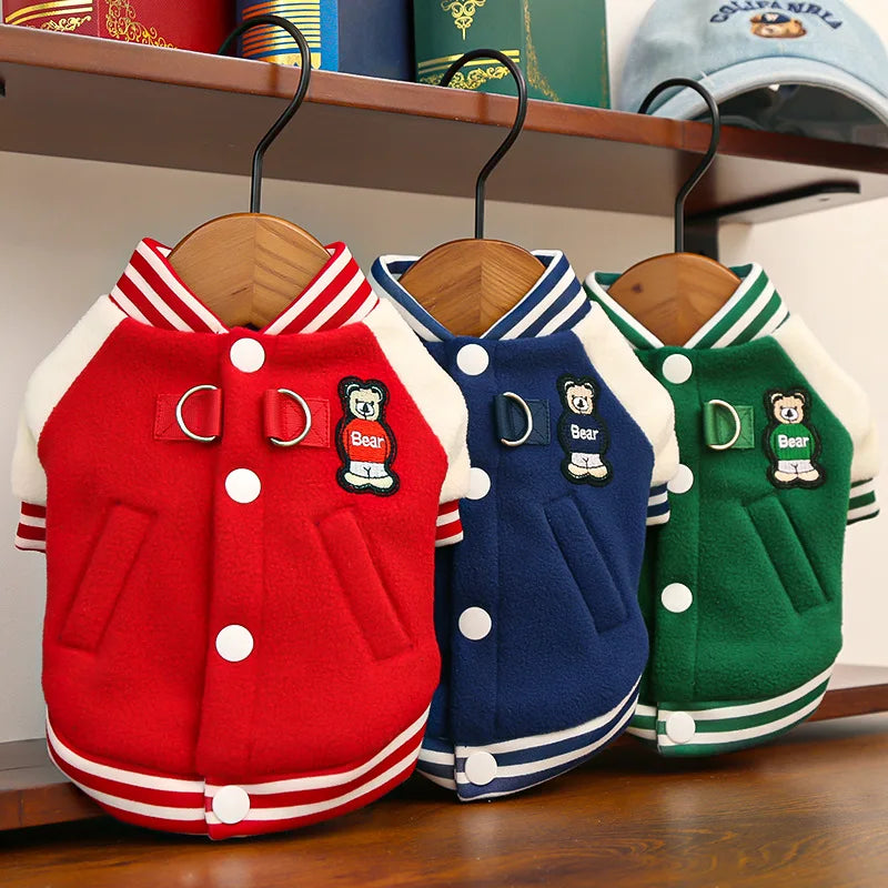 អាវធំ Varsity Fleece TeddyBear